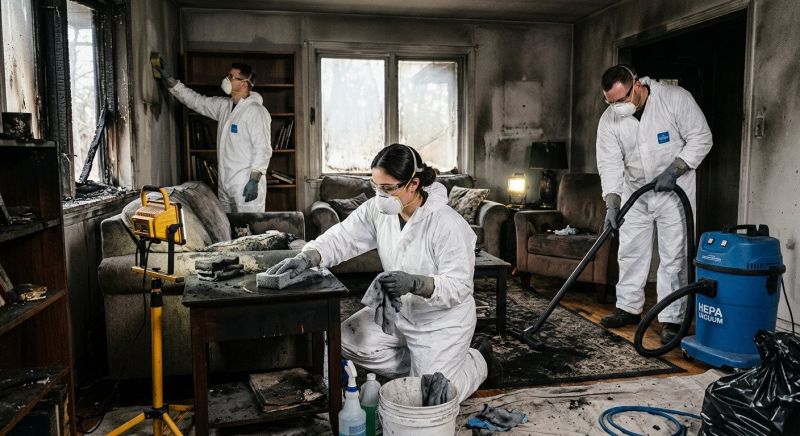 Soot Damage Restoration in Napa, CA