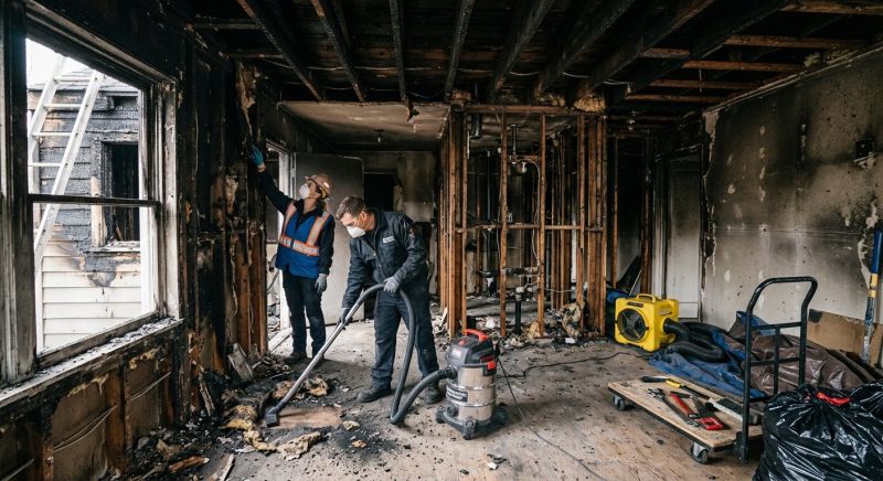 Commercial Fire Damage Repair in Fort Mill, SC