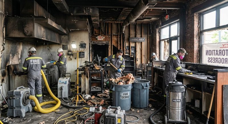 Commercial Smoke Restoration in Napa, CA