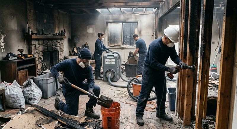 Fire Damage Cleanup in Austin, TX