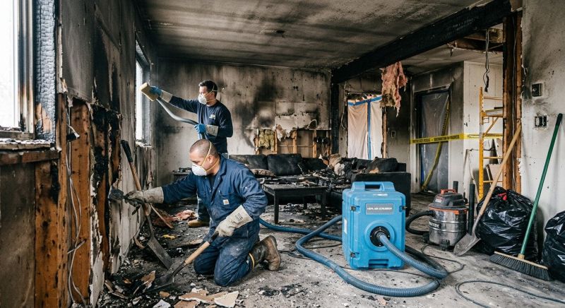 Residential Fire Restoration in Sonoma County, CA