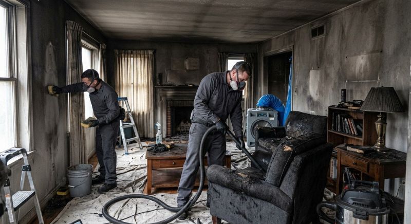 Smoke Damage Service in Napa, CA
