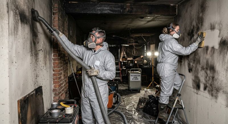 Soot Damage Cleanup in Marin County, CA